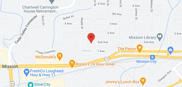 map of 32874-32878 2ND AVENUE